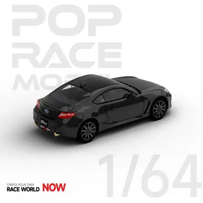 Subaru BRZ - Crystal Black - Pop Race - 1:64