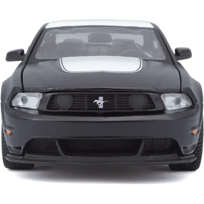 Ford Mustang Boss 302 - Svart / Vit - Maisto - 1:24