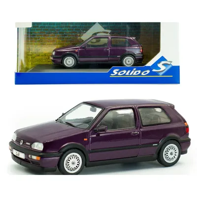 Volkswagen Golf Mk3 VR6 - 1994 - Lila - Solido - 1:43