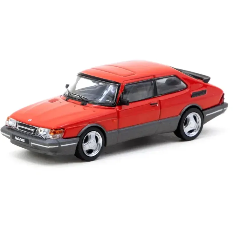 Saab 900 Turbo - Röd - Tarmac Works - 1:64