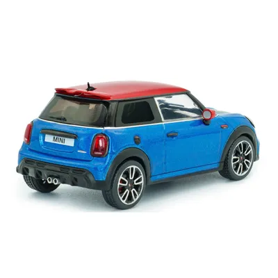 Mini Cooper JCW (F56) - 2023 - Blå / Röd - Solido - 1:43