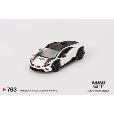 Lamborghini Huracán Sterrato - Bianco Asopo - 763 - Mini GT