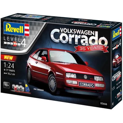 Volkswagen Corrado - Modell inkl färg - 5666 - Revell - 1:24