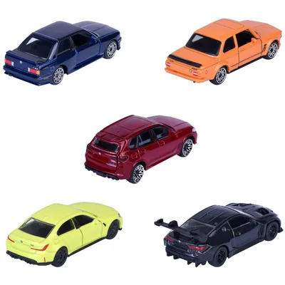 BMW Edition - 5-pack med leksaksbilar - Giftpack - Majorette