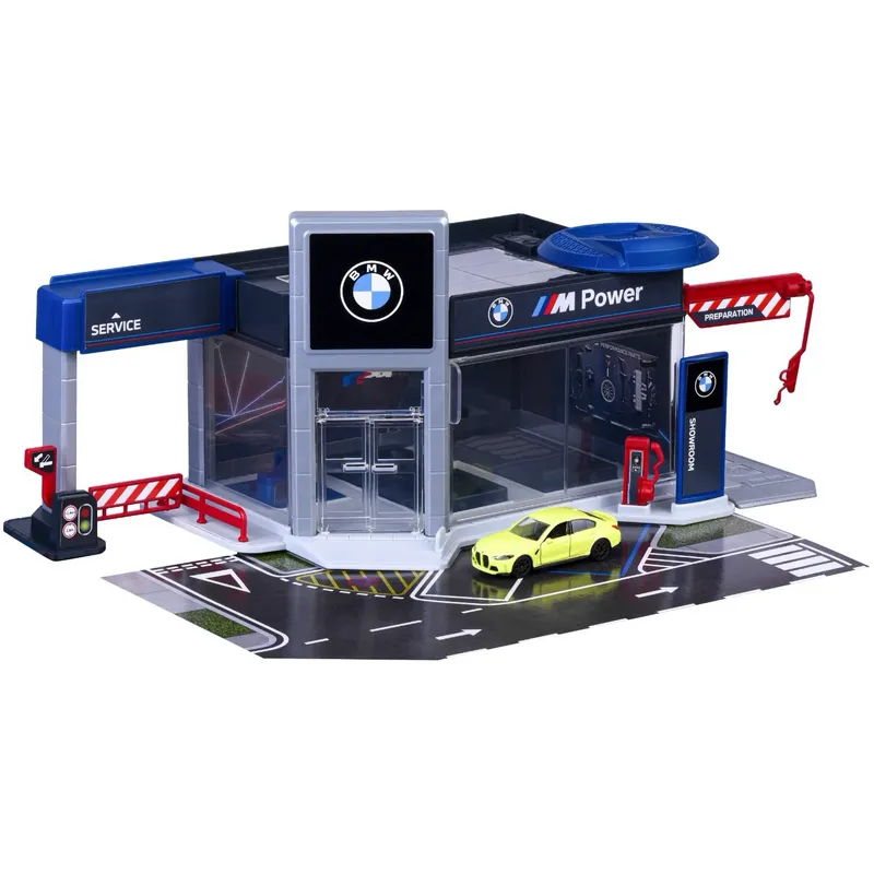 BMW Showroom + BMW M3 (G20) - Majorette