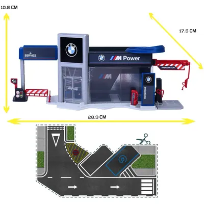 BMW Showroom + BMW M3 (G20) - Majorette