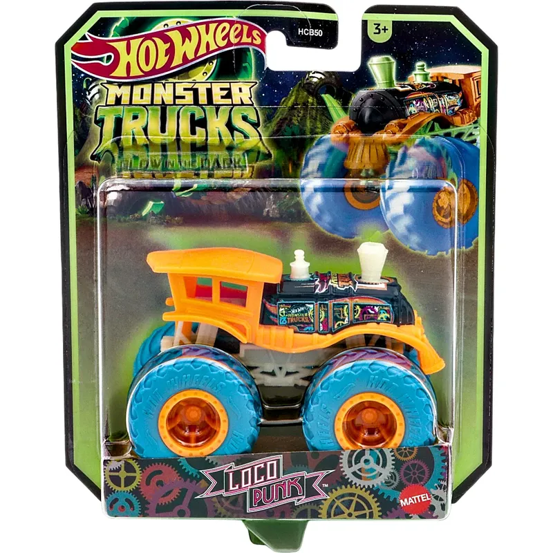 Loco Punk - Monster Trucks - Glow in the Dark - Hot Wheels