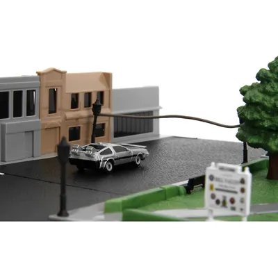 Clock Tower - Back to the Future - Diorama - Nano Scene - Jada Toys