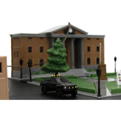 Clock Tower - Back to the Future - Diorama - Nano Scene - Jada Toys