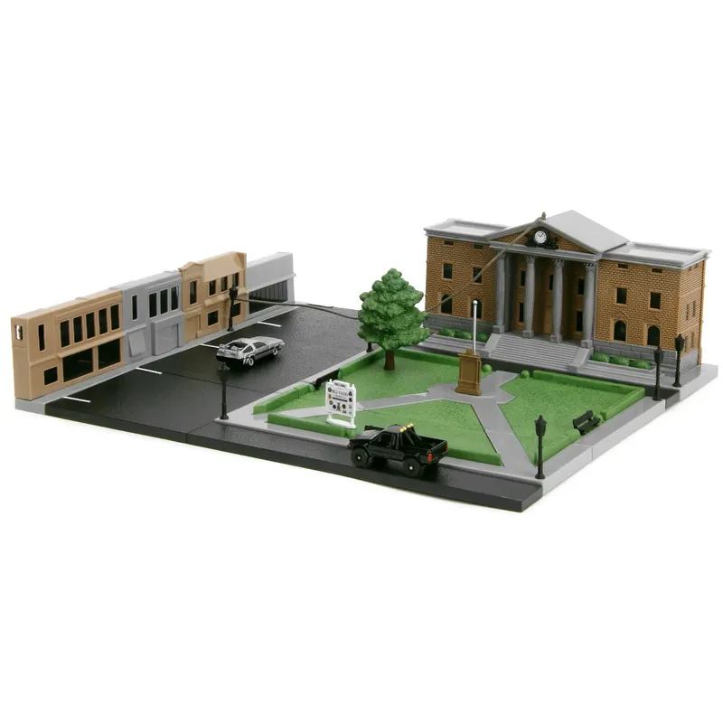 Clock Tower - Back to the Future - Diorama - Nano Scene - Jada Toys