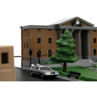 Clock Tower - Back to the Future - Diorama - Nano Scene - Jada Toys