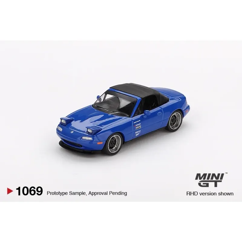 Mazda Miata MX-5 (NA) Tuned Version - Dark Blue - 1069 - Mini GT