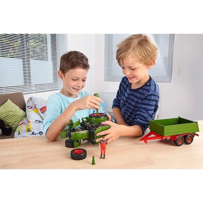 Traktor med släp - Byggmodell - 00817 - Revell Junior