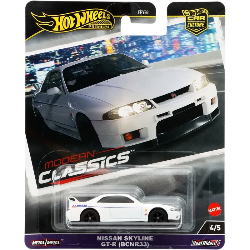 Nissan Skyline GT-R (BCNR33) - Modern Classics - Hot Wheels