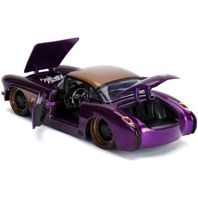 Batgirl & 1957 Chevrolet Corvette - Jada Toys - 1:24