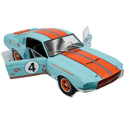Shelby GT500 - 1967 - Gulf Racing Tribute - Solido - 1:18