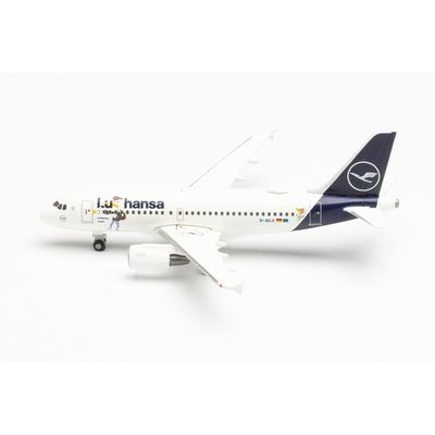 Airbus A319 - Lufthansa - D-AILU - Herpa - 1:500