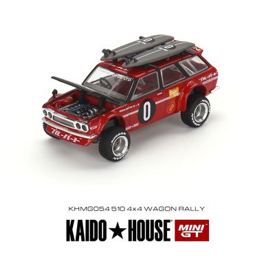 Datsun 510 Wagon 4X4 - Kaido House - 054 - Mini GT - 1:64