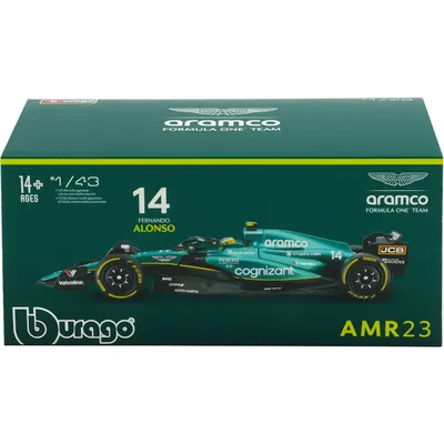 Aston Martin AMR23 #14 - Fernando Alonso - Bburago - 1:43