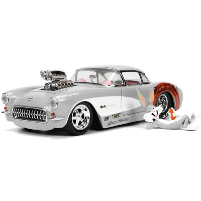 Bugs Bunny & 1957 Chevrolet Corvette - Looney Tunes - Jada - 1:24