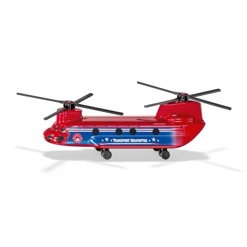 Transporthelikopter - Röd - 1689 - Siku - 12 cm