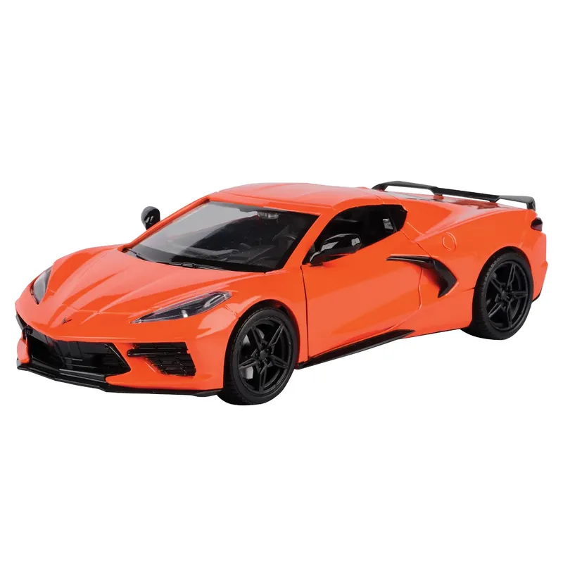 2020 Chevrolet Corvette C8 - Orange - Motormax - 1:24