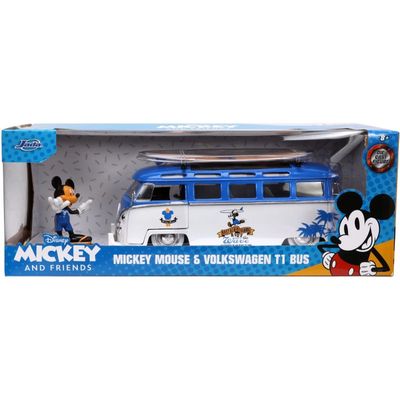 Mickey Mouse & Volkswagen T1 Bus - Jada Toys - 1:24