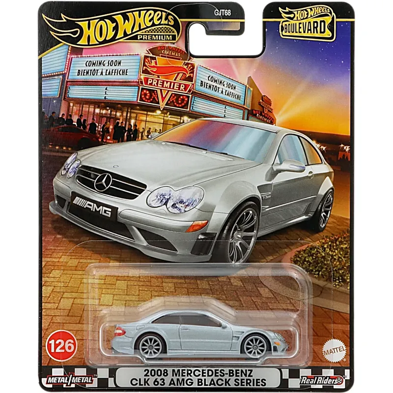 2008 Mercedes-Benz CLK 63 AMG Black Series - Hot Wheels