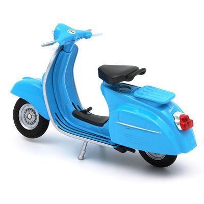 Vespa - Blå - Welly - 1:18