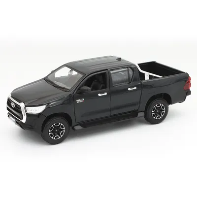 Toyota Hilux - Svart - Maisto - 1:27