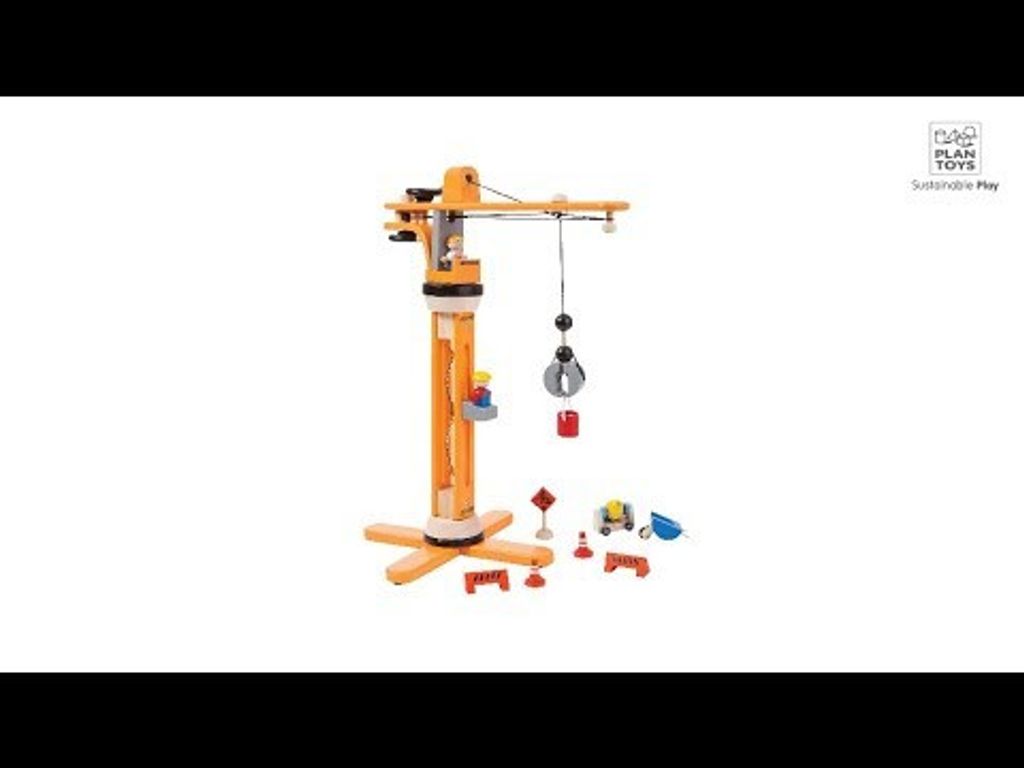 PlanToys lyftkran