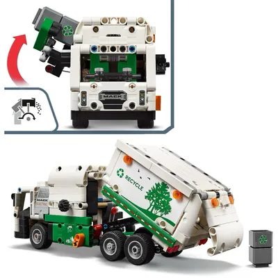 Mack LR Electric Garbage Truck - Technic - 42167 - LEGO