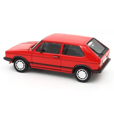 Volkswagen Golf I GTI - Röd - Welly - 1:18