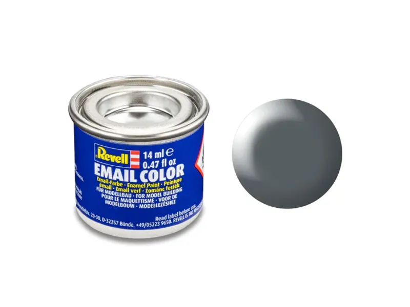 Silk "Dark Gray" - 378 - RAL 7012 - Emaljfärg - Revell