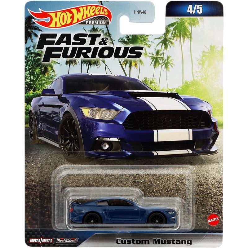 Custom Mustang - Blå - Fast & Furious 4/5 - Hot Wheels