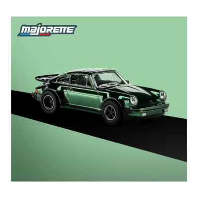 1975 Porsche 911 (930) Turbo - Grön - Collection Series - Majorette - 1:64