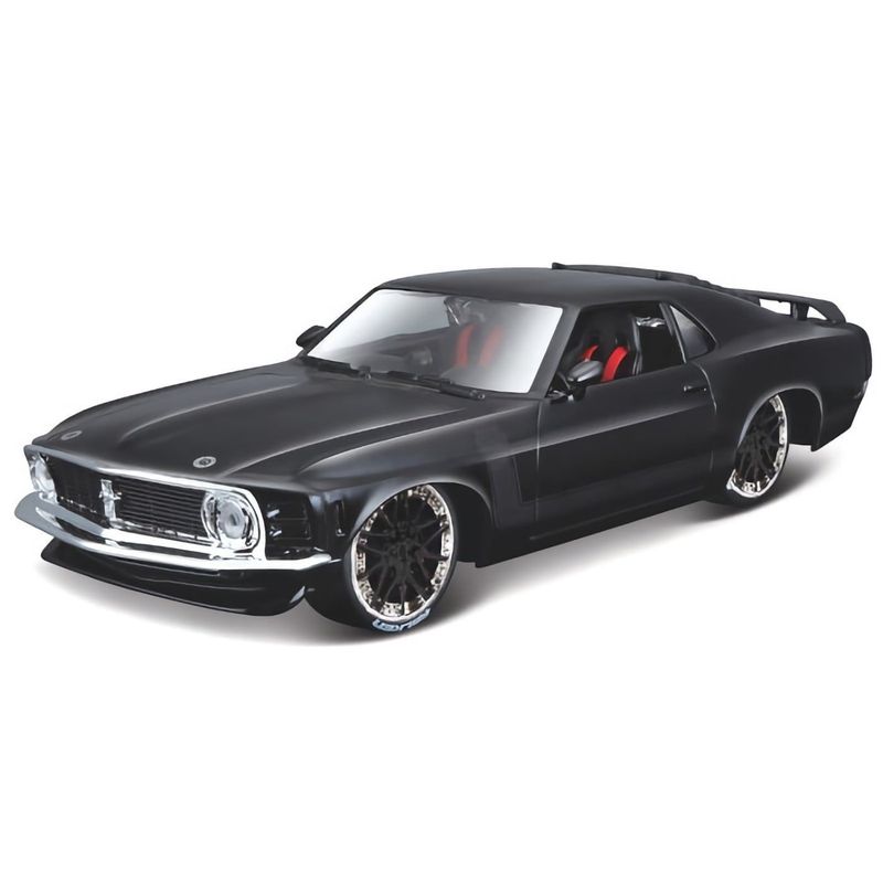 1970 Ford Mustang Boss 302 - Svart - Maisto - 1:24