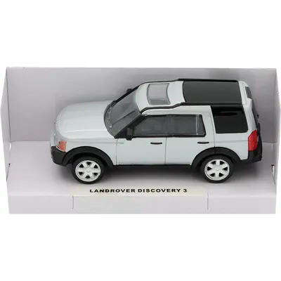 Land Rover Discovery 3 - Silver - Rastar - 11 cm