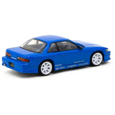 VERTEX Nissan Silvia S13 - Blå - Tarmac Works - 1:64