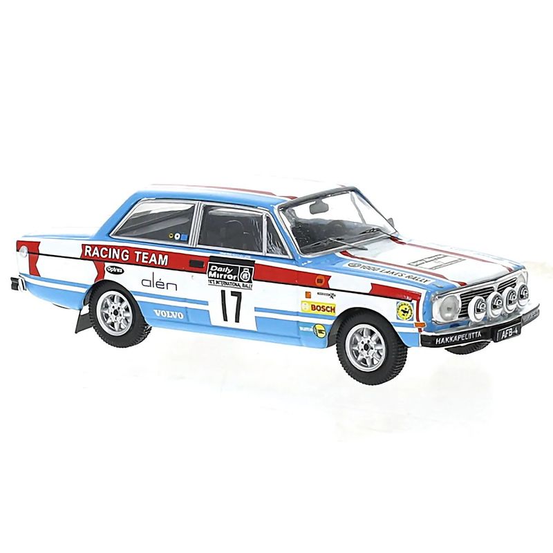 Volvo 142 - #17 M.Alén / A.Aho - RAC Rally 1972 - Ixo - 1:43