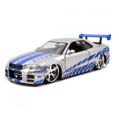 Brian's Nissan Skyline GT-R (BNR34) 1999 - Jada Toys - 1:24