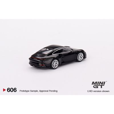 Porsche 911 (992) GT3 Touring - Svart - 606 - Mini GT - 1:64