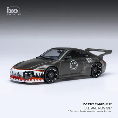 Porsche 911 (997) Old & New - Sort - Ixo Models - 1:43