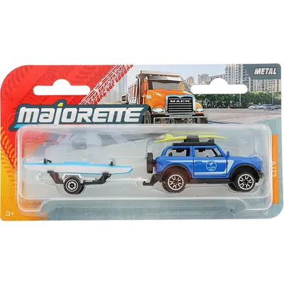 Ford Bronco med kajaktrailer - City Trailer - Majorette