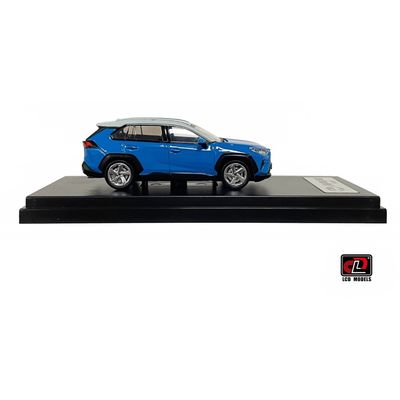 Toyota RAV4 Hybrid - Blå / Grå - LCD Models - 1:64
