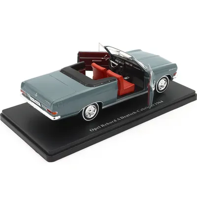 Opel Rekord A Deutsch-Cabriolet - 1964 - Grå - Atlas - 1:24