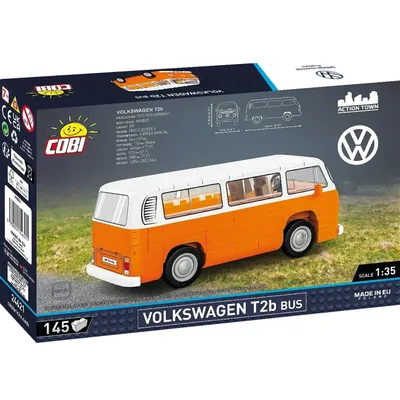 Volkswagen T2b - Orange - 24621 - COBI - 1:35