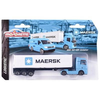 MAN TGX + 40 ft Container - MAERSK - Logistic - Majorette