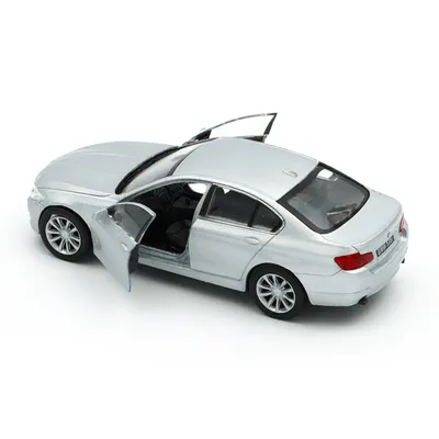 BMW 535i - Silver - Welly - 12 cm