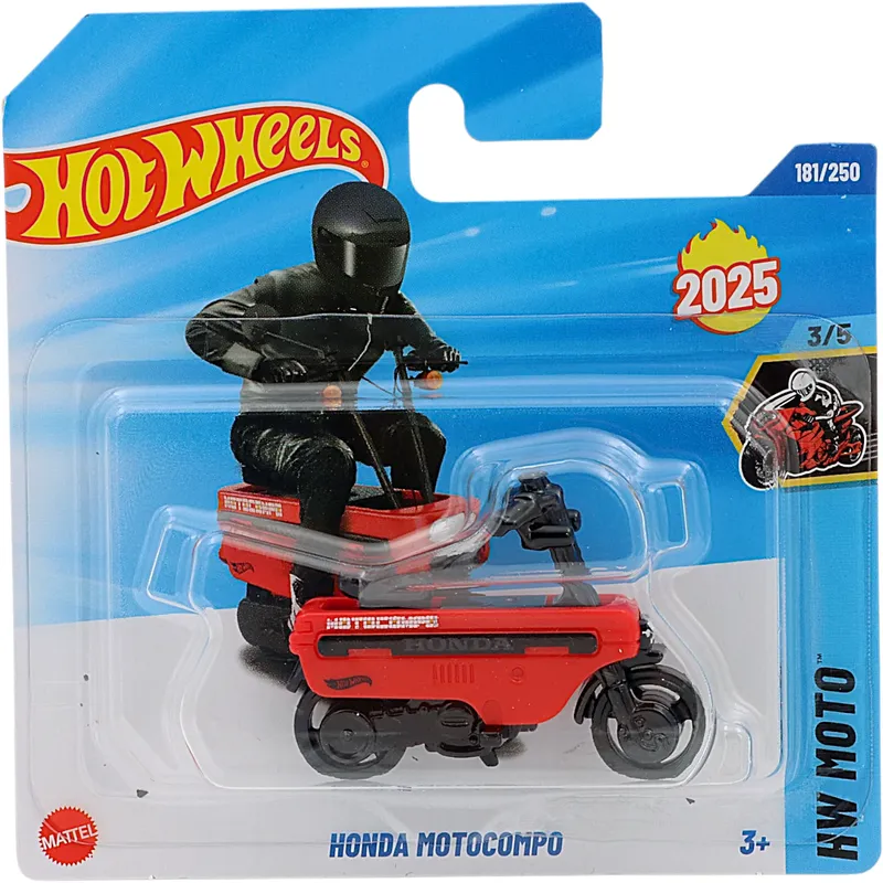 Honda Motocompo - Röd - HW Moto - 181/250 - Hot Wheels